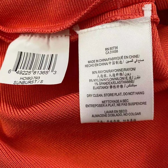 NWT Hervé Léger Sunburst Bandage Dress Size S - Picture 6 of 6